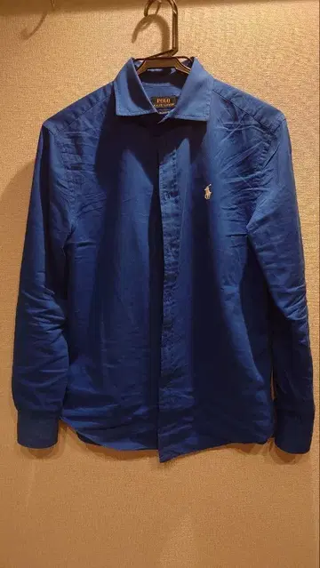 폴로 랄프 로렌 파랑 긴팔 셔츠