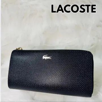 LACOSTE 라코스테 장지갑 남성용 블랙