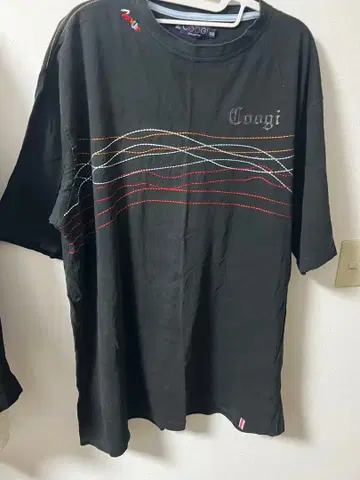 Coogi 블랙 T셔츠 XXXL
