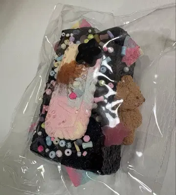 kalakala 블랙 곰 로터스 케이크 해외 스퀴즈