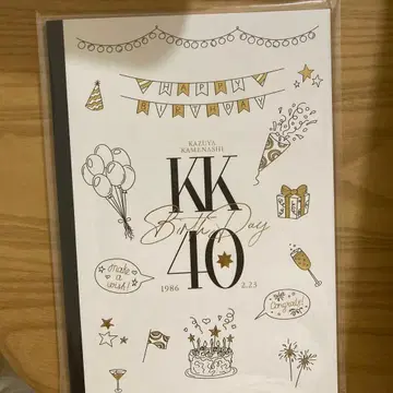 카메나시 카즈야 WISH UPON A KAME 노트 화이트 새상품