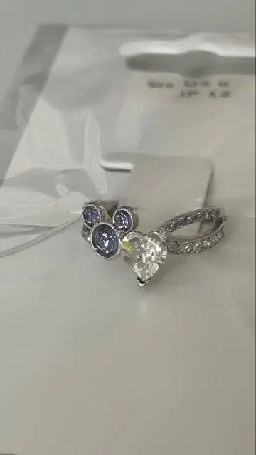 디즈니 반지 미사용 새상품 12호