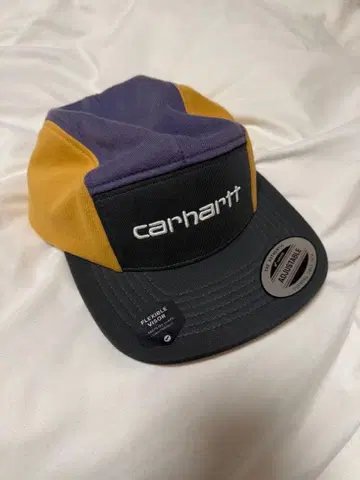 carhartt 캡 블랙/보라색/노랑