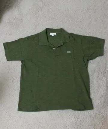 라코스테 LACOSTE 피케 셔츠 모스그린 남성용