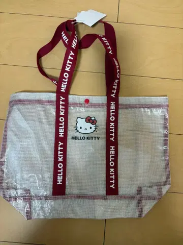 HELLO KITTY 시마무라 PVC 토트백