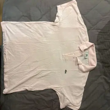 LACOSTE 핑크 피케 셔츠 사이즈 4