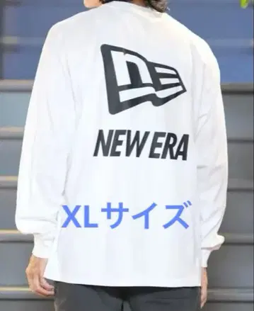 새상품 뉴에라 NEW ERA XL 사이즈 긴팔 티셔츠 남성용 롱티