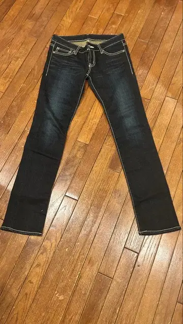 26 moussy 스키니 데님 다크 블루