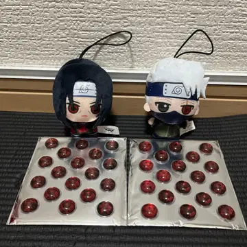 미사용 새상품 NARUTO SD 인형 이타치 카카시 통통 씰