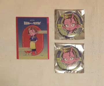 밀키 웨이 카나타 코조 스시 캔뱃지 클리어 카드 밀서브