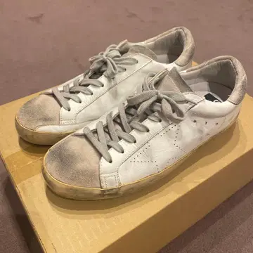 Golden Goose 26cm 화이트 스니커즈 새상품급