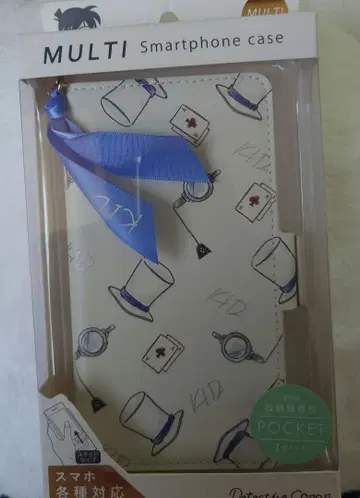 명탐정 코난 코난 플라자 한정판 괴도 키드 수첩형 스마트폰 케이스