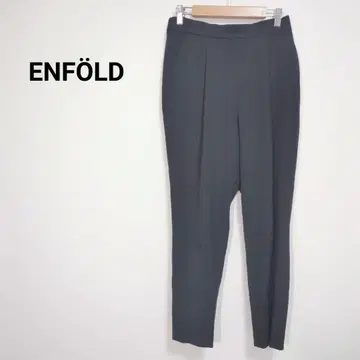 엔폴드 [S] 테이퍼드 팬츠 센터 프레스 스트레치 포케 일본제