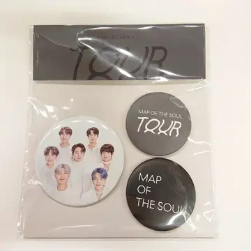 BTS 2020 MAP OF THE SOUL TOUR 단체 캔 배지 세트
