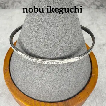 노부이케구치 nobuikeguchi 내로우 실버 뱅글
