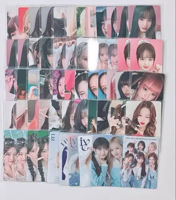 IVE 트레이딩 카드 묶음 판매 리즈 가을 유진 원영 이서 레이