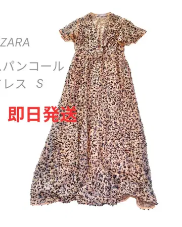 ZARA LIMITED EDITION 맥시 길이 스팽글 드레스