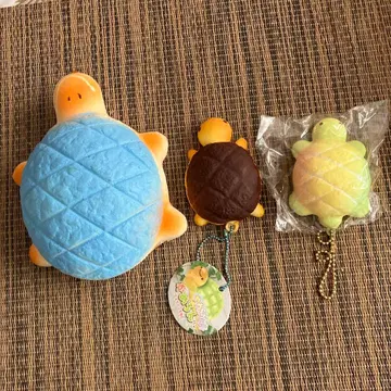 거북이 빵 스퀴즈 세트