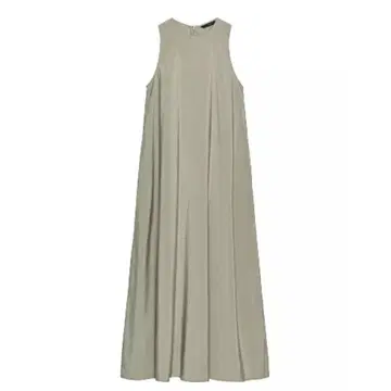 이번 시즌 ZARA/슬리브리스 원피스/khaki/XS/미사용 새상품