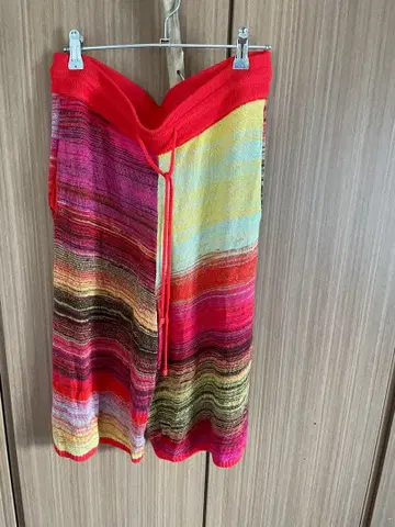 ZARA 멀티 컬러 스트라이프 숏팬츠 L