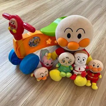 호빵맨 탈것 봉제 인형 묶음 판매