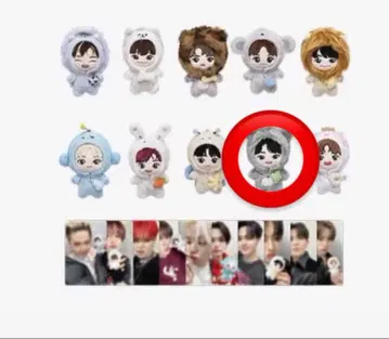 TREASURE funny treasure 정우 봉제 인형
