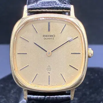 배터리 교환 완료 세이코 SEIKO 샤리오 쿼츠 스퀘어 29mm 손목시계