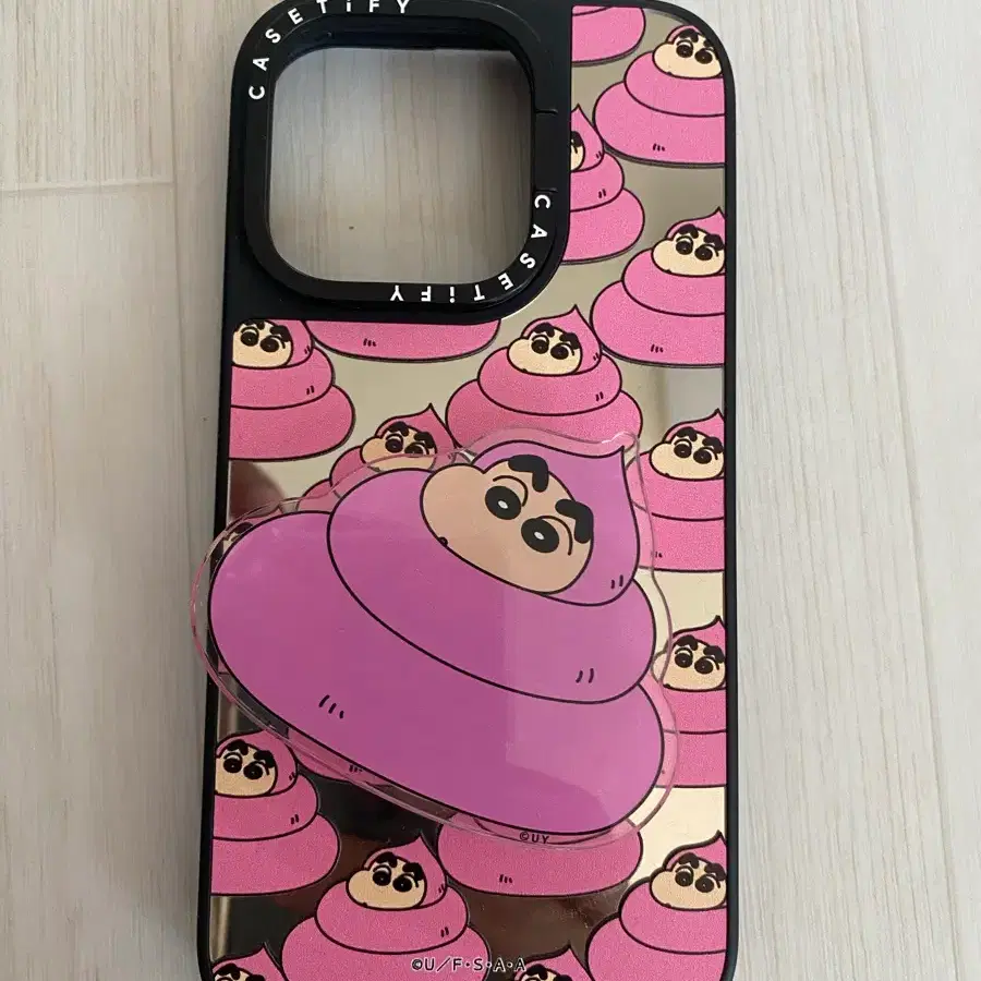 iPhone 15 Pro Casetify Takashi Murakami Mr. DOB Blue MagSafe