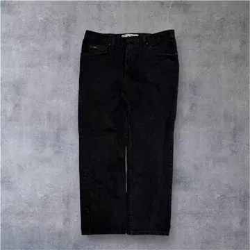 00s 멕시코제 LEE w38 L30 스트레이트 블랙 데님 팬츠