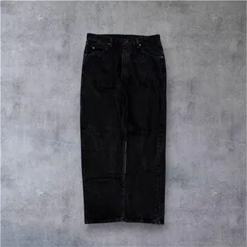 00s 랭글러 멕시코제 분위기 w36 L32 스트레이트 블랙 데님