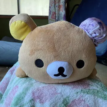 리락쿠마 아이스크림 모자 봉제 인형 약 30cm