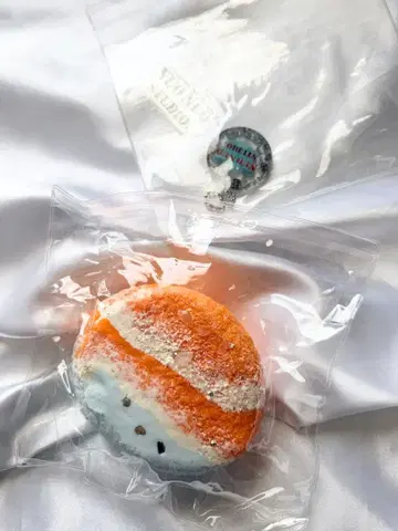 새상품 nuonuo 오렌지 파도 토스트