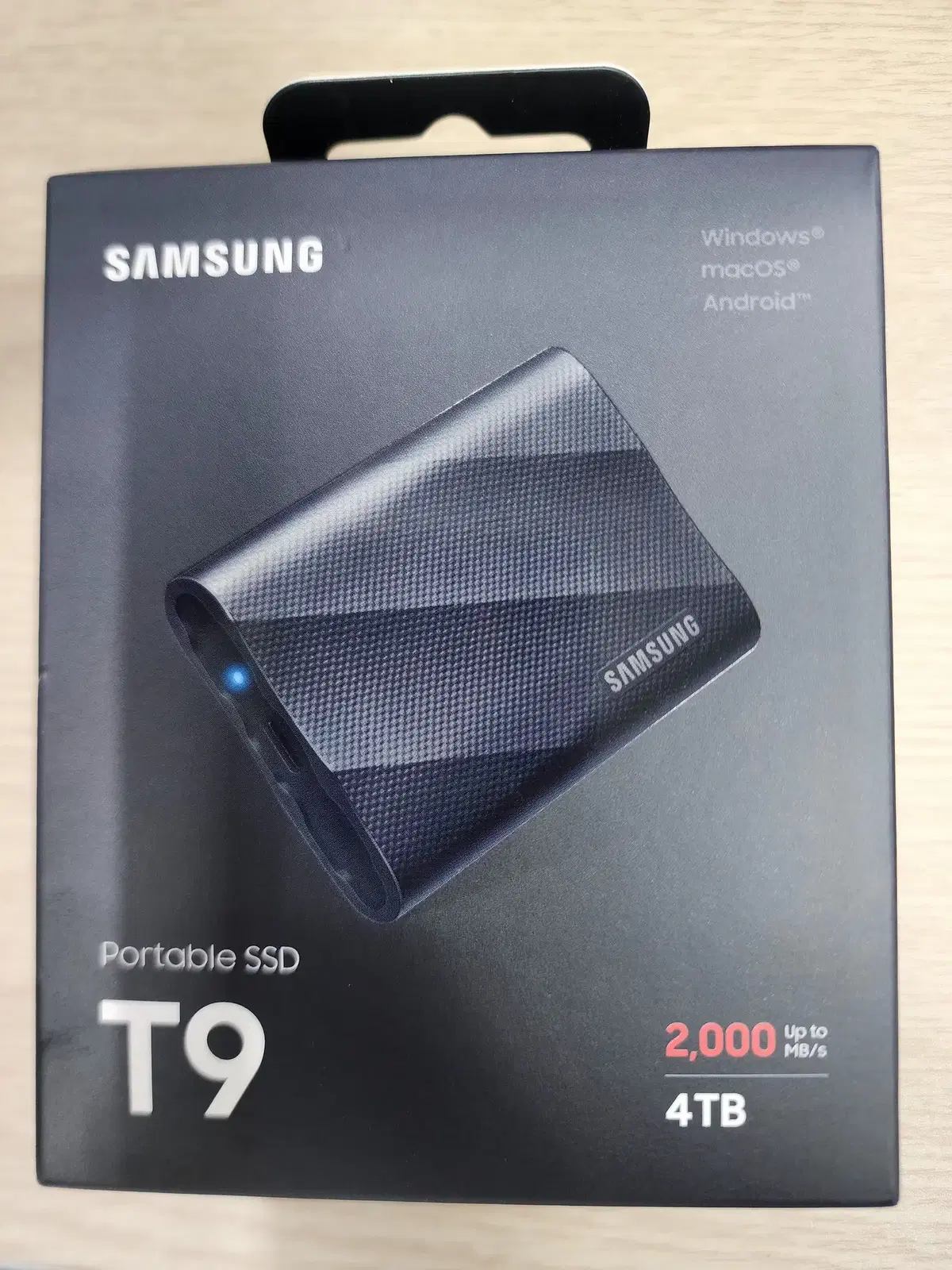 SAMSUNG PORTABLE SSD T9 4TB | 브랜드 중고거래 플랫폼, 번개장터