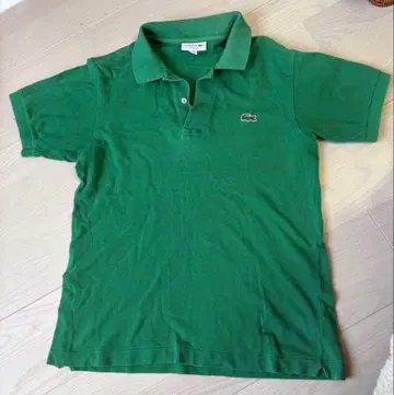 Lacoste 그린 컬러 피케 셔츠 100% 코튼