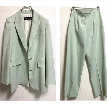 ZARA 민트 그린 수트 셋업/S