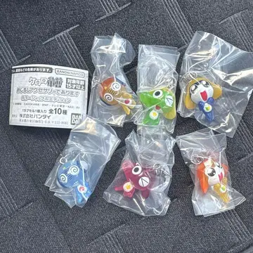 개구리 중사 케로로 메지루시 액세서리 컬러 셔플 에디션 6개 세트