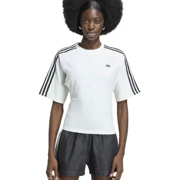 adidas 아디다스 슬림 숏 슬리브 티
