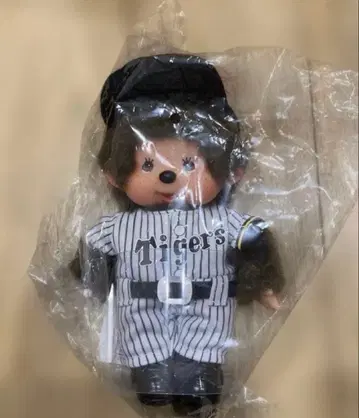 한신 타이거즈 콜라보 몽치치 봉제 인형