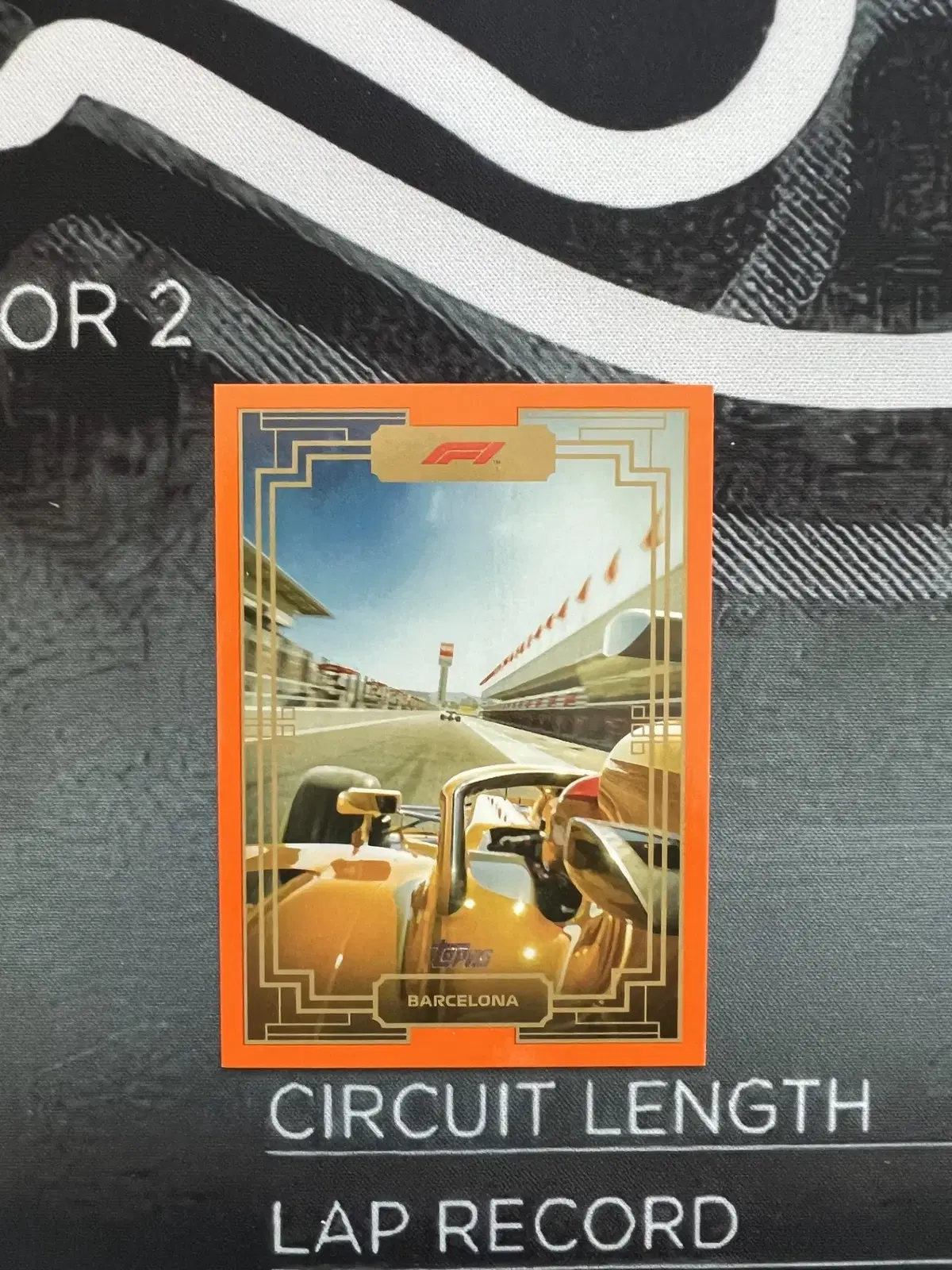 2022 Topps F1 Art Du Grand Prix 22/25