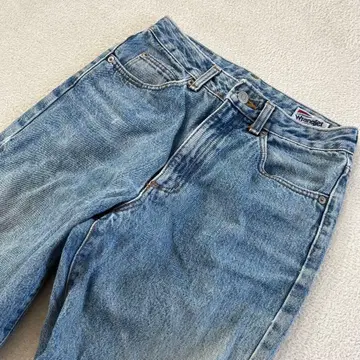 90s Wrangler 테이퍼드 데님 라이트 블루 Y2K 한국 스트릿