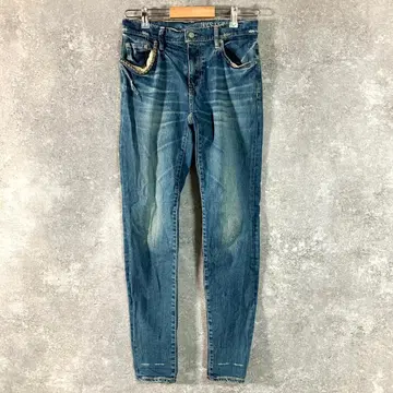 HYSTERIC GLAMOUR 데님 팬츠 청바지 인디고 스터드