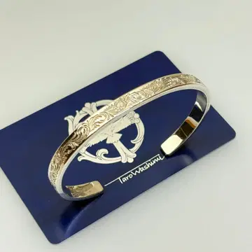 와시미 타로 M 5mm bangle 아라베스크 디자인 뱅글 와시미타로
