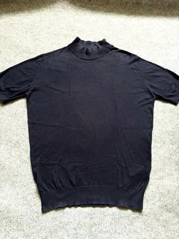 JOHN SMEDLEY 존스메들리 30G 코튼 모크넥 니트 M