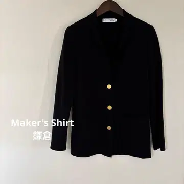 Maker's Shirt 가마쿠라 자켓 블랙 사이즈 M 여성용