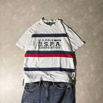 90s-00s U.S.POLO thermal s/s tee vintage