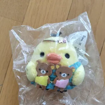 리락쿠마 키이로이토리 쌍둥이자리 키링