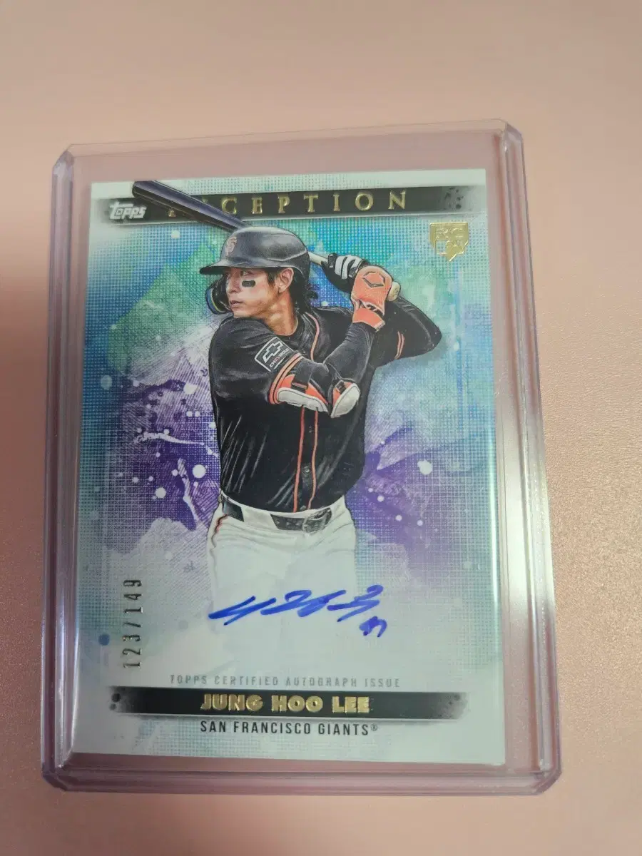 이정후 149장 한정 2024 Topps Inception 루키 오토