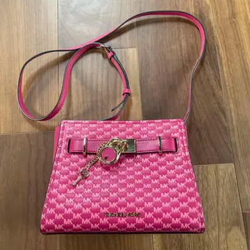 Michael Kors 핑크 숄더백 MK 로고