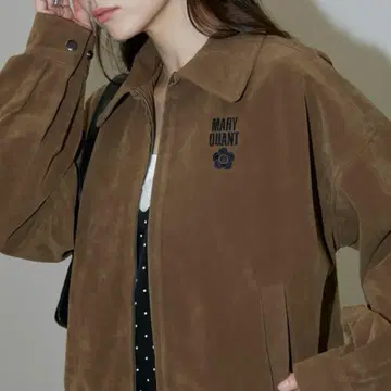 MARYQUANT x PUBLUX 스웨이드 터치 블루종