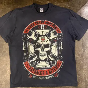 West Coast Choppers 티셔츠 paybacks XL